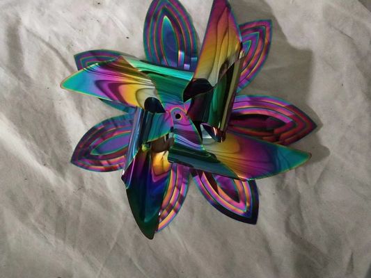 Машины для вакуумного покрытия ПВД небольшого размера /машины для вакуумного покрытия титанового цвета радуги