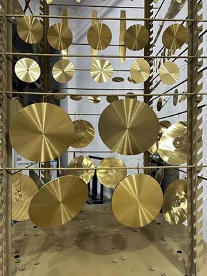 Высокая производительность керамическая плитка Золото серебро Вакуумное покрытие