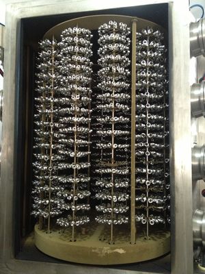 Полноавтоматическая высококачественная часов из нержавеющей стали Золотая машина для вакуумного покрытия PVD