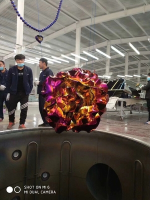 Высокая производительность Foshan Glass Wine Cup Vacuum PVD Coating Equipment For Gold Silver Rainbow Black Color (Фошанское стекло для винной чашки)