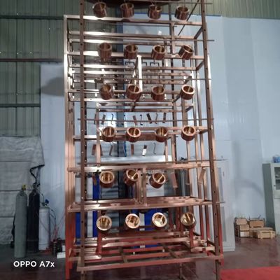 Высококачественная нержавеющая сталь Золотые часы с многодужной ионной покрытием