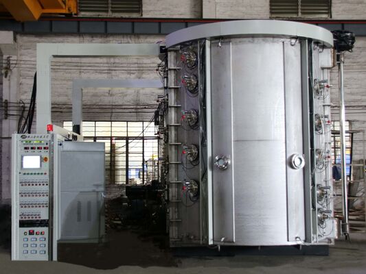 Машина для вакуумного покрытия PVD с защищенным от царапин покрытием, стабильной производственной системой и полным автоматическим управлением