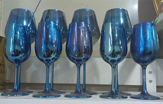 Питьевое стекло ПВД покрытие машина с красочным декоративным покрытием гладкая отделка и полное автоматическое управление