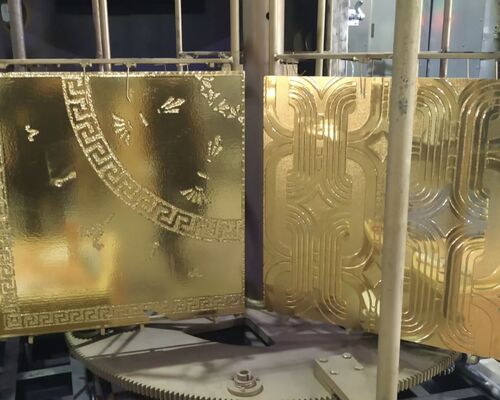 Оборудование для покрытия керамическим строительным материалом PVD с индивидуальным цветовым покрытием и полной автоматической работой