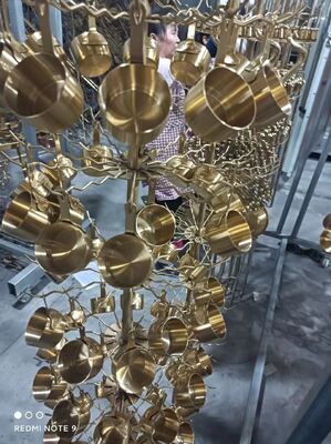 Малая установка вакуумного напыления PVD для мелких аппаратных средств с износостойким покрытием высокой твердости и полным автоматическим управлением