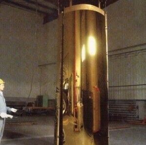 Износостойкая равномерная матовая машина для нанесения покрытия PVD с зеркальной отделкой для больших компонентов мебели из нержавеющей стали