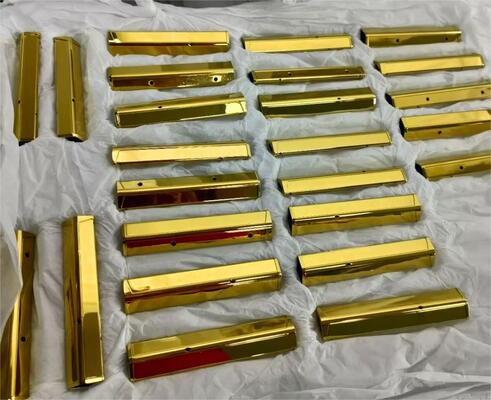 Лакировочная машина вакуума цвета ПВД золота Розы прочного высококачественного логотипа рекламы нержавеющей стали золотая