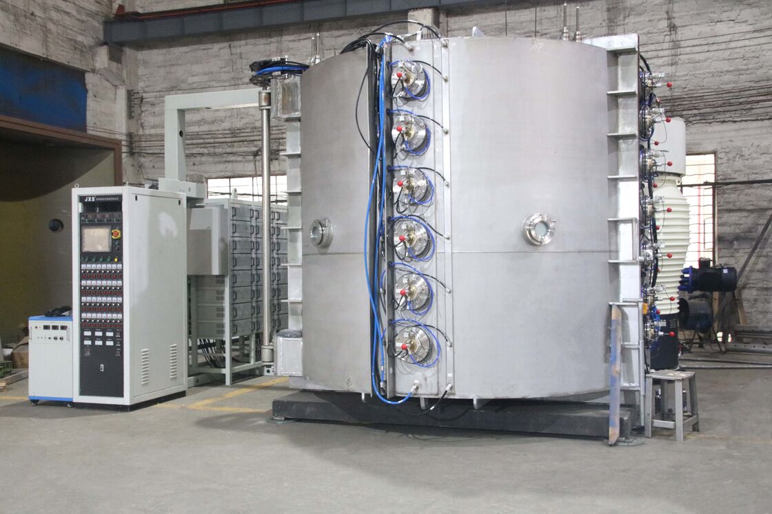 High-Gloss PVD Coating Machine with Full Auto Control System and Custom Made Vacuum Chamber for Bathroom Fixtures