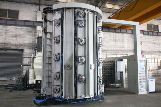 Подарочная мастерская ПВД-машина для покрытия с роскошной металлической отделкой на заказ вакуумная камера и полное автоматическое управление