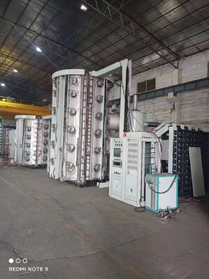 Хорошая цена. Многоцветная ПВД-машина для нанесения покрытий с системой полного автоматического управления и вакуумной камерой из нержавеющей стали для керамических украшений онлайн